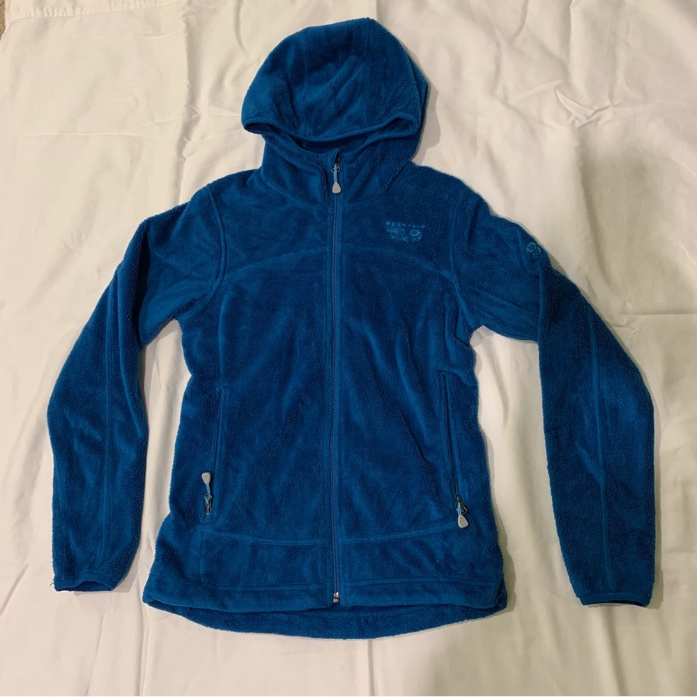 ✨ FUZZY BLUE ZIP UP JACKET ✨